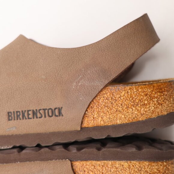 Birkinstock Milano Brown Biko Flor Strap Women’s Size EU 38 US 7 Buckle Sandals - Picture 11 of 12